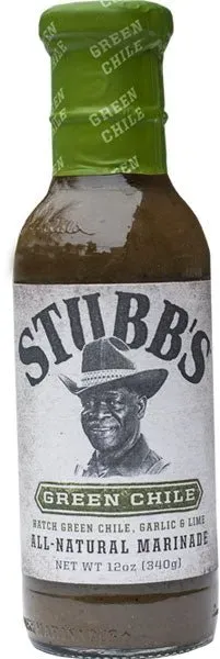 Stubb's Green Anytime Sauce, 330ml