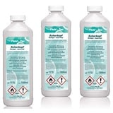 Fluid-Tec 3 Liter Scherkopfreiniger Nachfüllflüssigkeit für Reinigungskartusche, Rasierer Reinigungsflüssigkeit kompatibel mit Braun Reinigungsstation Serie 3/5/7/9