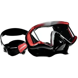Cressi Liberty 3 Windows MASK Black SIL. RED/Silver