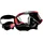 Cressi Liberty 3 Windows MASK Black SIL. RED/Silver