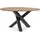 BIZZOTTO Brandon Gartentisch Ø 150 x 77,5 cm Schwarz/Grau