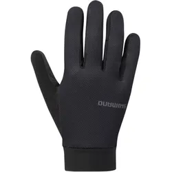 SHIMANO Fahrrad-Handschuhe EXPLORER FF,  Black XL