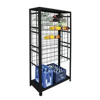 SCHULTE Regalwelt Weinregal 80 x 180 x 35 cm Schwarz