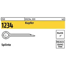 F. REYHER Nchfg. GmbH & Co. KG ISO 1234 Splinte Kupfer 5 x 36 100 Stück