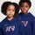 Nike Hoodie Blue Void/Vivid Purple/Metallic Gold 147-158
