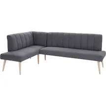 exxpo - sofa fashion Costa 157 x 92 x 245 cm Kunstleder langer Schenkel rechts delfin