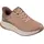 SKECHERS Bobs Squad 4 Damen Weite E Braun/Rosa 38