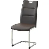 Hti-Living Schwingstuhl DannyC PU braun