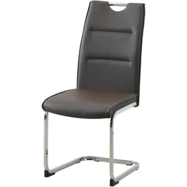 Hti-Living Schwingstuhl DannyC PU braun
