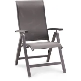 barths Larino Klappsessel 62 x 68 x 110 cm anthrazit/matt klappbar
