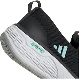 Adidas Damen Cloudfoam GO Lounger Shoes Schuhe, core Black/semi Flash Aqua/Cloud White, 38 2/3