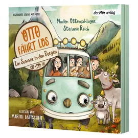 DerHörVerlag Otto fährt los – Ein Sommer in den Bergen: Hörbuch für alle Vanlife-Fans & Camper-Kinder, Reisen mit dem Bus - Abenteuer für Kinder ab 4 Jahren