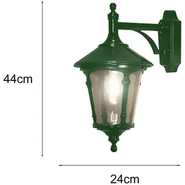 meine wunschleuchte Wandlaterne 44 cm Grün