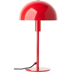 Tischleuchte »Linnea Pilz Lampe«, 1 flammig, Leuchtmittel E14   ohne Leuchtmittel, Pilzleuchte, Tischlampe, Metallsockel, Höhe 35,5 cm, rot glänzend, , 36495223-0