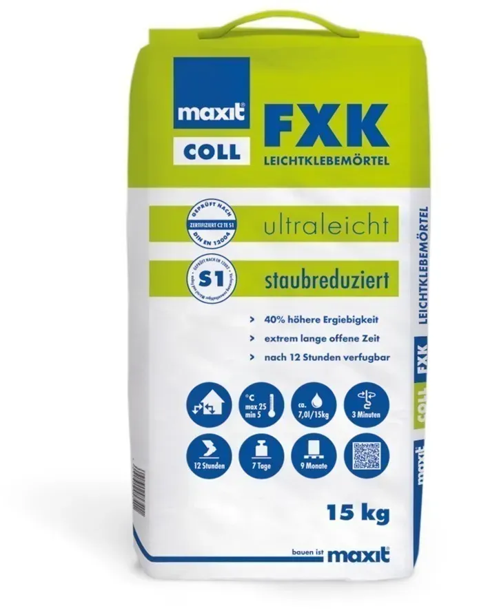 Super-Leichtkleber - maxit coll FXK ultraleicht - 15kg