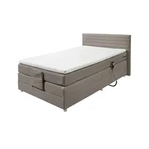 Sofa.de Boxspring-Motorbett Carmen ¦ grau ¦ Maße (cm): B: 140 H: 90