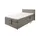 Sofa.de Boxspring-Motorbett Carmen ¦ grau ¦ Maße (cm): B: 140 H: 90