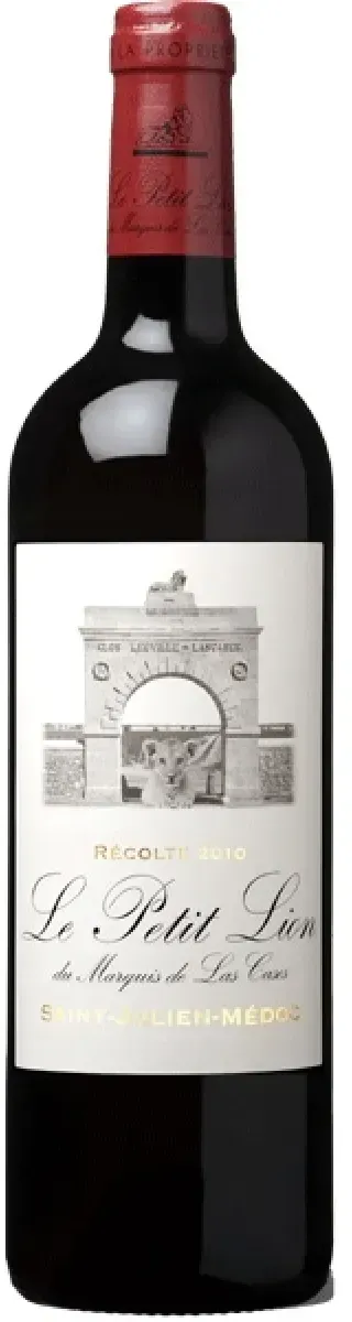 Le Petit Lion Zweitwein Léoville-Las-Cases Rotwein trocken 0,75 l | 2010