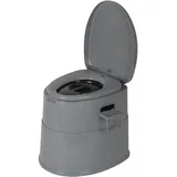 Bo-Camp Campingtoilette Portable Eimer Toilette Reise Camping WC Mobil 46cm Hoch