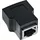 InLine RJ45 Buchse an Terminalblock 8-polig, Push-In-Klemme