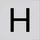 RZB Buchstabe 60mm 99221.013.H