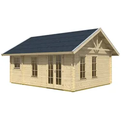 Skan Holz 45 mm Bern 2-Basisdach mit Dachlatten