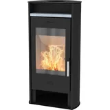 FIREPLACE Santa Fe Stahl Schwarz