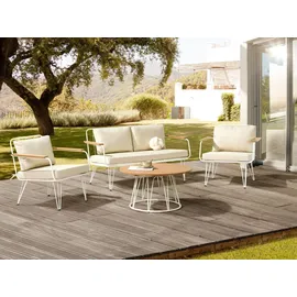 Beliani Lounge Set 4-tlg. Beige