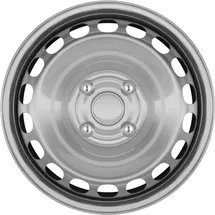 Alcar Stahl silber Stahlfelge 14 Zoll ET24 4x108 ML65