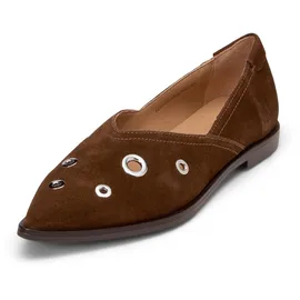 Marc O'Polo Ballerina für Damen, braun, Größe 38 EU