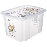 keeeper keeeper, Aufbewahrungsbox, karolina Set mit Deckel, bambi (45 x 35 x 27 cm, 30 l)