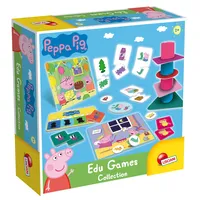 Lisciani Peppa Wutz Spielesammlung Lernspiele Gedächtnis Entwicklung lernen Kinder