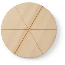 HENDI Pizzabrett Holz ø350 mm Braun