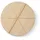 HENDI Pizzabrett Holz ø350 mm Braun