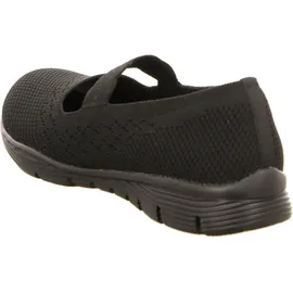 SKECHERS SEAGER Power Hitter Mary Janes, Black (Black/Black Bbk), 6 UK 39 EU)