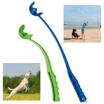Relaxdays Ballschleuder 49 cm Blau/Grün