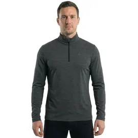 Odlo Roy Herren Shale Grey/Black Stripes L