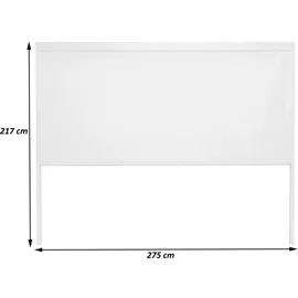 MCW Seitenwand für Pergola MCW-P65 3 Stück 3 x 3 m Weiß