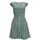 Swing Cocktailkleid Blau/Grün 40