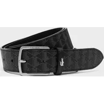 Lacoste Gürtel Leder schwarz 95