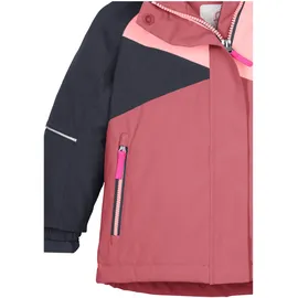 KILLTEC first instinct by killtec Unisex Baby Fisw 41 Mns Jckt Skijacke/Funktionsjacke Mit Kapuze Und Schneefang, Dark Rouge, 110-116 EU