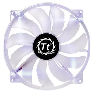 Thermaltake Pure 20 LED Blue PC-Gehäuse-Lüfter Klar (B x H x T) 200 mm