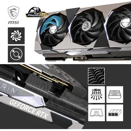 MSI GeForce RTX 4090 Suprim X 24G 24 GB GDDR6X V510-001R