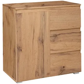 Möbel Boss Kommode 80 x 80 x 40 cm Braun