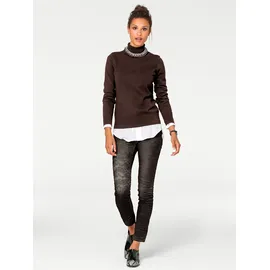 Heine Rollkragenpullover Braun 40