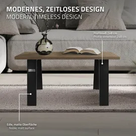 ML-Design 2er Set Loft 44x42 cm Schwarz Stahl Industriedesign