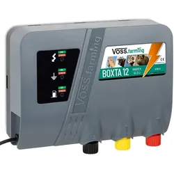VOSS.farming BOXTA 12 - 230V Weidezaungerät, leistungsstark, für lange Zäune