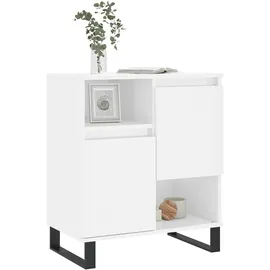 vidaXL Sideboard Hochglanz-Weiß 60x35x70 cm Holzwerkstoff