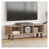 vidaXL Artisan-Eiche TV-Ständer 100 x 35 x 35 cm Braun Spanplatte