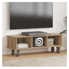 vidaXL Artisan-Eiche TV-Ständer 100 x 35 x 35 cm Braun Spanplatte